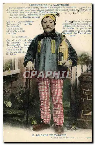 Cartes postales Le Gars de Falaise Folklore Costume