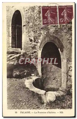 Cartes postales Falaise La Fontaine d Arlette