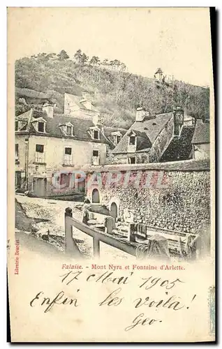 Cartes postales Falaise Mont Nyra et Fontaine d Arlette