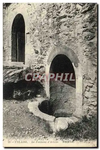 Cartes postales Falaise La Fontaine d Arlette