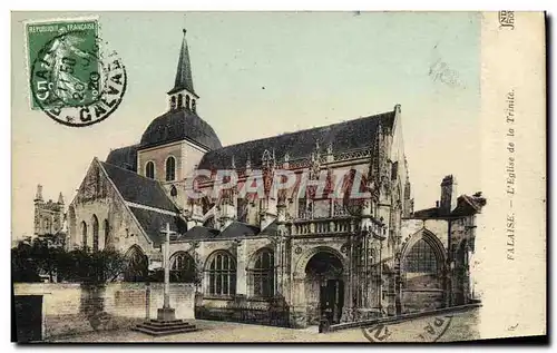 Cartes postales Falaise L Eglise de la Trinite