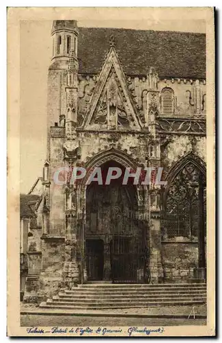 Ansichtskarte AK Falaise Portail de l Eglise St Gervais