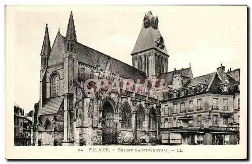 Ansichtskarte AK Falaise Eglise Saint Gervais