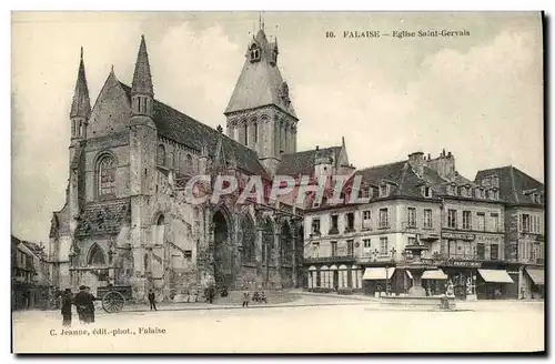 Ansichtskarte AK Falaise L Eglise Saint Gervais