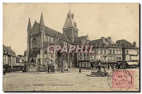 Cartes postales Falaise L Eglise Saint Gervais