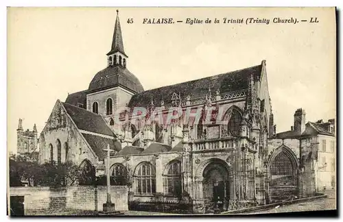 Cartes postales Falaise Eglise de la Trinite