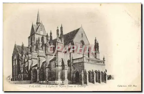 Cartes postales Falaise L Eglise de Notre Dame de Guibray