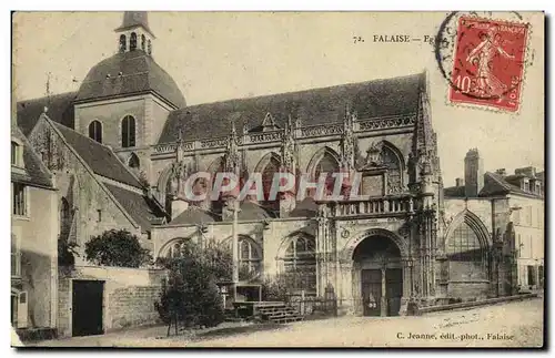 Cartes postales Falaise Eglise Sainte Trinite