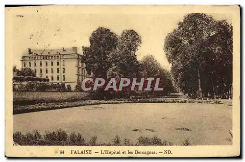 Cartes postales Falaise L Hopital et les Bercagnes