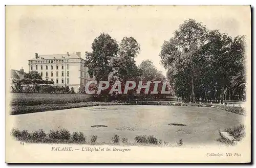 Cartes postales Falaise L Hopital et les Bercagnes