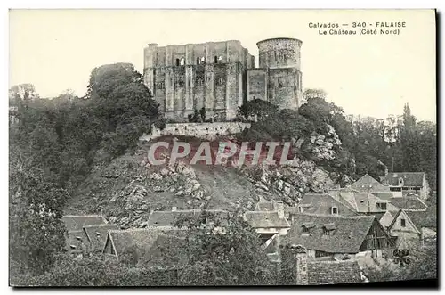 Cartes postales Falaise Le Chateau Cote Nord