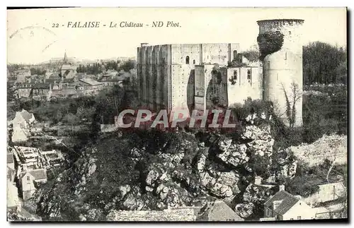 Cartes postales Falaise Le Chateau