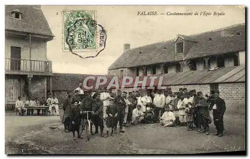 Cartes postales Falaise Cantonnement de l Epee Royale Militaria TOP