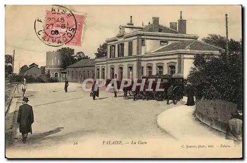 Cartes postales Falaise La Gare