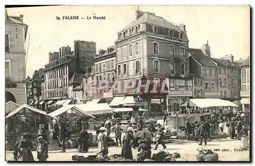 Cartes postales Falaise Le Marche TOP