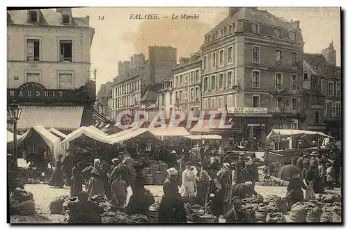 Cartes postales Falaise Le Marche TOP