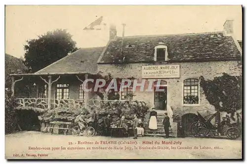 Ansichtskarte AK Environs de Falaise Hotel du Joly Rendez vous pour les excursions au tombeau de Marie Joly