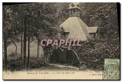 Cartes postales Environs de Falaise Le lavoir du Mont Joly