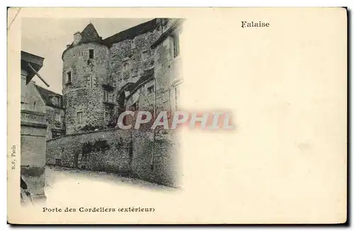 Cartes postales Falaise Porte des Cordeliers