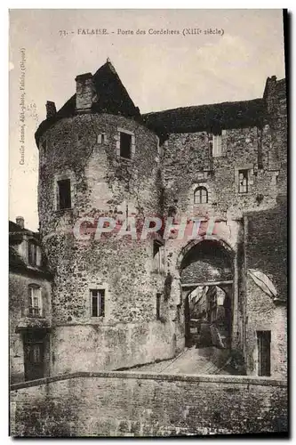 Ansichtskarte AK Falaise Porte des Cordeliers