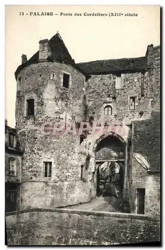 Ansichtskarte AK Falaise Porte des Cordeliers