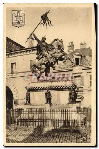 Cartes postales Falaise Statue de Guillaume le Conquerant