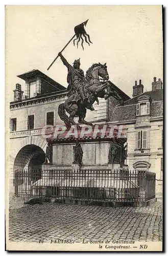 Ansichtskarte AK Falaise La Statue de Guillaume le Conquerant