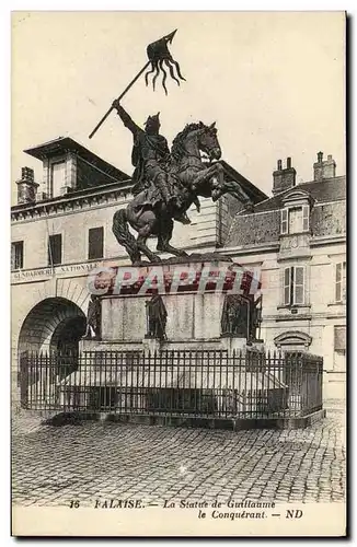 Cartes postales Falaise La Statue de Guillaume le Conquerant