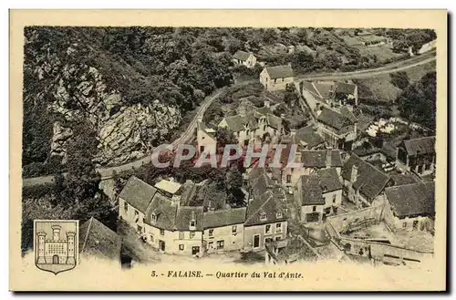 Cartes postales Falaise Quartier du Val d Ante