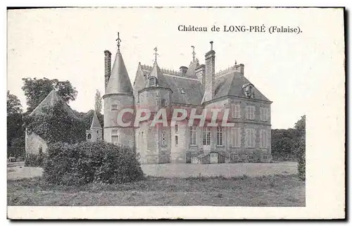 Ansichtskarte AK Chateau de Long Pre Falaise