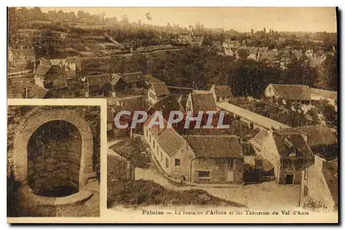 Cartes postales Falaise La Fontaine d Arlette et les Tanneries du Val d Ante