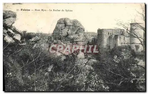 Cartes postales Falaise Mont Myra Le Rocher du Sphinx