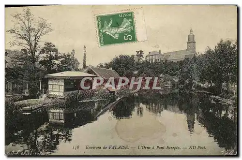 Cartes postales Environs de Falaise L Orne a Pont Ecrepin