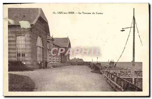 Cartes postales Luc Sur Mer La Terrasse Casino