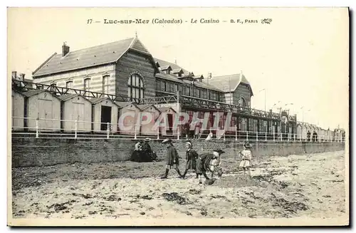 Ansichtskarte AK Luc Sur Mer Le Casino Enfants