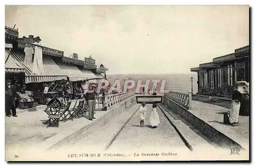 Cartes postales Luc Sur Mer La Descente Guilhon