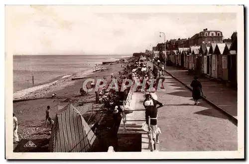 Cartes postales moderne Luc Sur Mer La Digue et la Plage