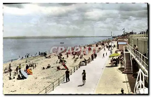 Moderne Karte Luc Sur Mer La Digue et la Plage