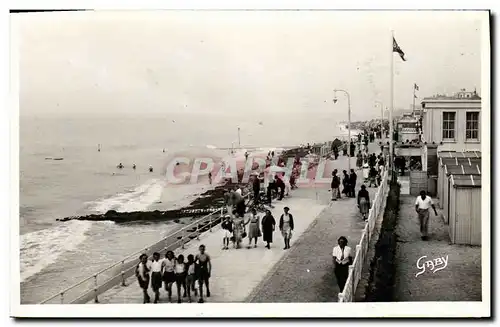 Cartes postales moderne Luc Sur Mer La Digue et la Plage