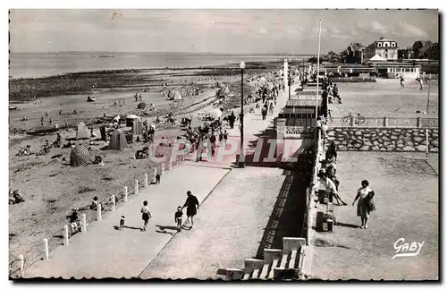 Moderne Karte Luc Sur Mer La Promenade de la Digue et la Plage