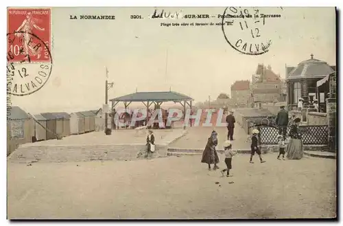 Cartes postales Luc Sur Mer Promenade de la terrasse