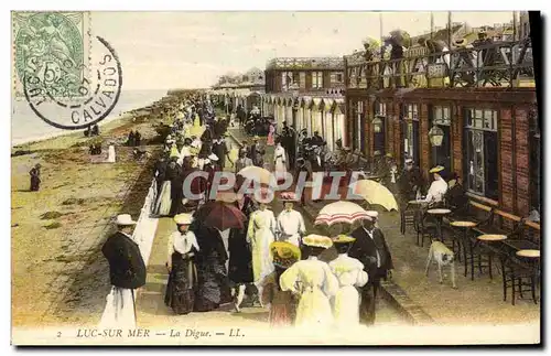 Cartes postales Luc Sur Mer Sur la Digue