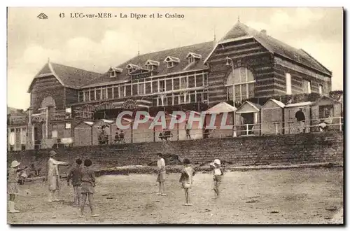 Cartes postales Luc Sur Mer La Digue et le Casino