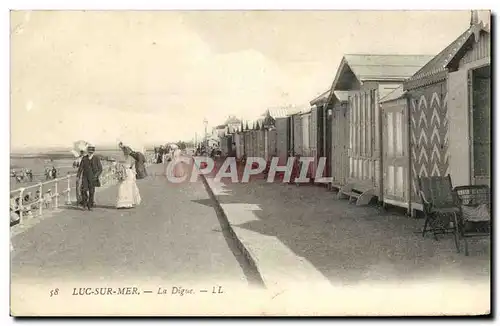 Cartes postales Luc Sur Mer Vue de la Digue