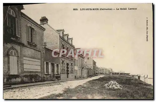 Cartes postales Luc Sur Mer Le soleil levant