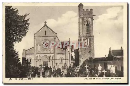 Cartes postales Luc Sur Mer L Eglise et Vieux Clocher