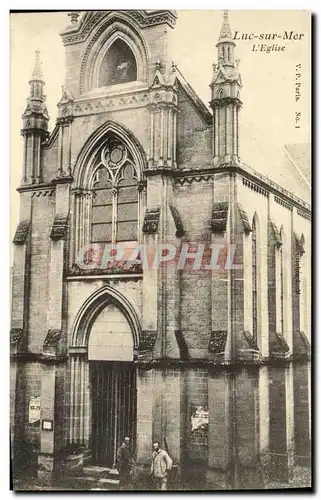 Cartes postales Luc Sur Mer Vieux Luc L Eglise