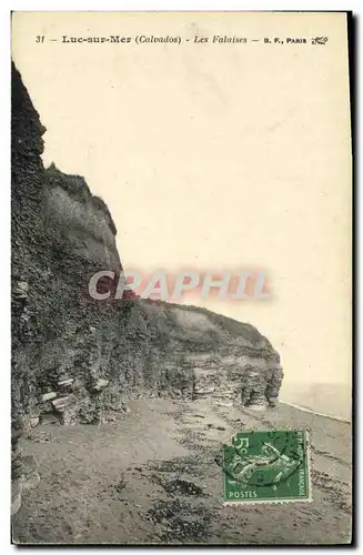 Cartes postales Luc Sur Mer Les Falaises