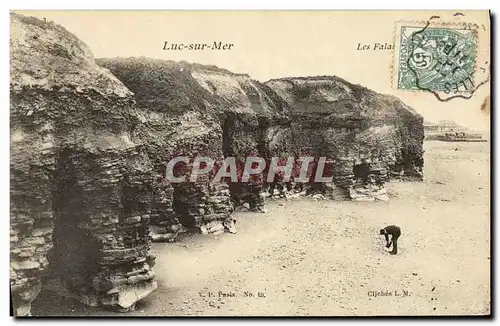 Cartes postales Luc Sur Mer Les Flaises