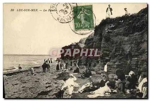 Cartes postales Luc Sur Mer les Falaises